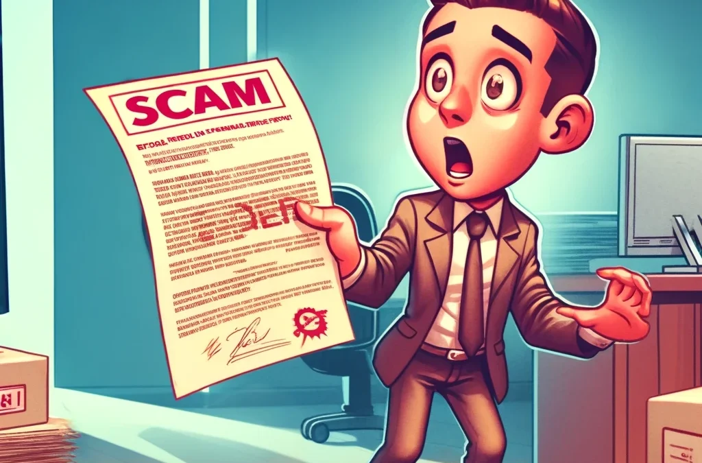 Beware of Scams by Registered-Agent Businesses
